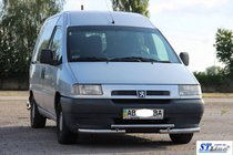 Peugeot Expert 1995-2007 Protection Avant ST009 (Inox) photo 2