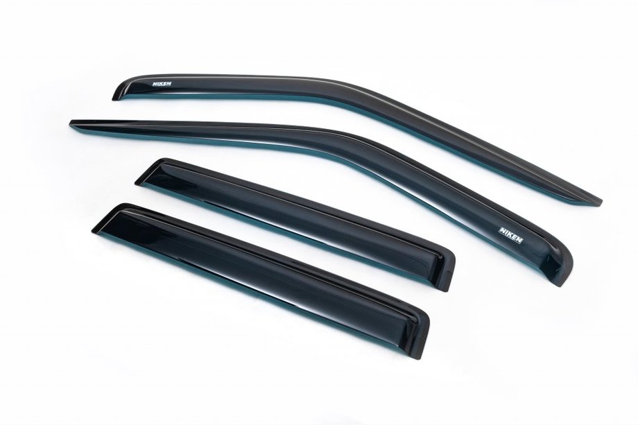 Nissan NP300 1999-2015 Déflecteurs de Vitres (4 pcs, Niken) Image