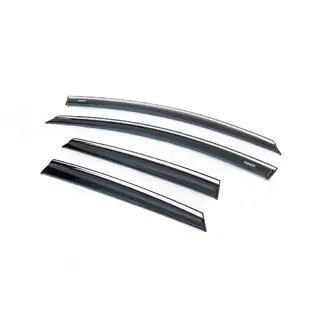 Déflecteurs de vitres avec bande chromée HB/SD (4 pcs, Niken) photo 1