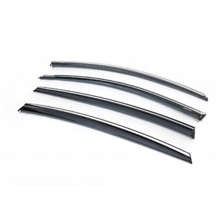 Deflecteurs de Vitres avec Moulure Chromee SD (4 pcs, Niken) Opel Insignia 2017-2022 photo 1