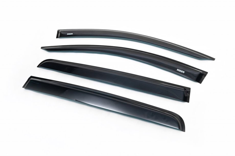 Fiat Fullback 2016- Déflecteurs de Vitres (4 pcs, Niken) Image