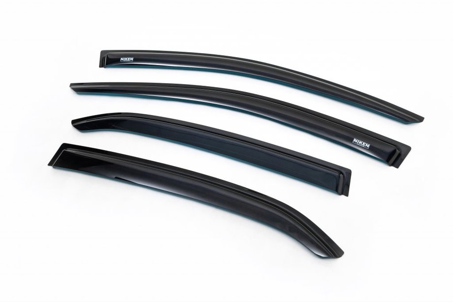 Citroen C-Elysee 2013-2022 Déflecteurs de Vitres (4 pcs, Niken) Image