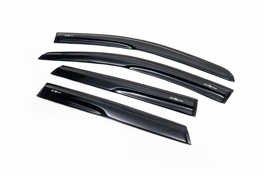 Nissan Qashqai 2007-2010 Déflecteurs de Fenêtre (4 pcs, MyRacing) Photo 1