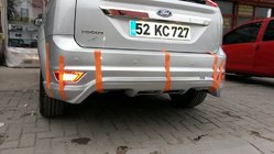 Ford Focus II 2008-2011 Cache pare-chocs arrière Sedan (apprêté pour peinture) photo 4