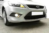 Ford Focus II 2008-2011 Lame de pare-chocs avant Sedan (apprêtée pour peinture) photo 1