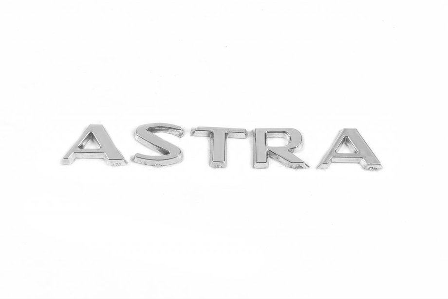 Opel Astra G classic 1998-2012 Inscription Astra (128mm x 17mm) Image
