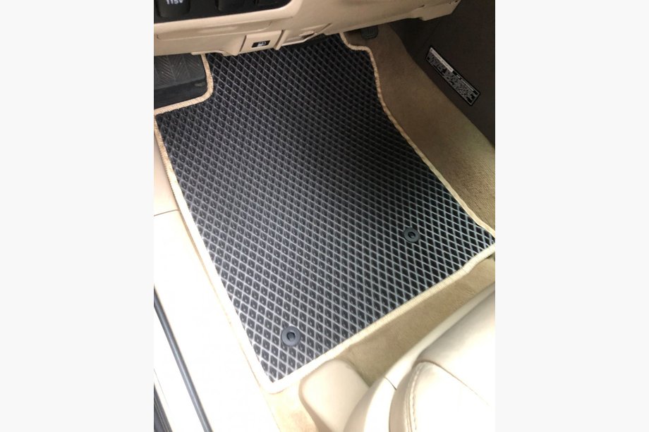 Lexus GX470 2002-2009 Tapis de sol EVA (2 rangées, noir) Image