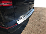 Volkswagen T6 2015-2024 Protection de Pare-chocs Arrière Omsa Mat (1 Porte, Inox) photo 1