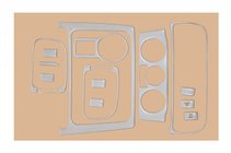 Volkswagen Polo 2010-2017 Caches de Tableau de Bord Aluminium photo 1