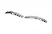 Fiat Linea 2006-2018 Couvre-angles de pare-chocs arrière (2012↗, inox, 2 pcs) photo 1