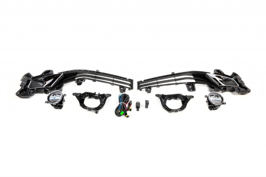 Toyota Land Cruiser 200 2007-2021 Phares antibrouillard complets 2016+ (2 pcs) Image