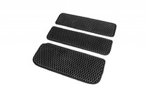 Nissan Primastar 2002-2014 Tapis de seuils EVA (3 pcs, noir) photo 1