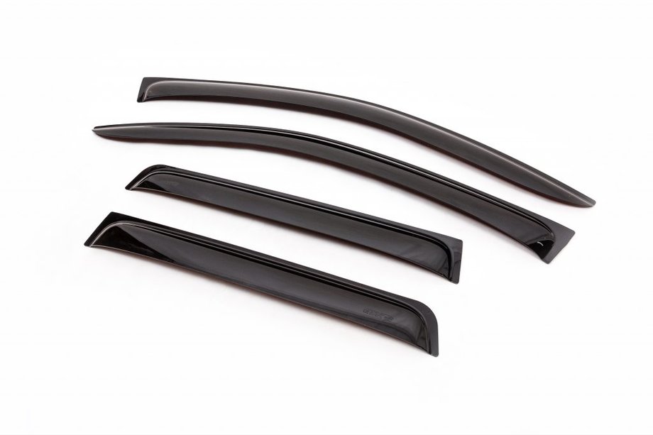 Mitsubishi Outlander 2006-2012 Déflecteurs de Vitres (4 pcs, ANV) Image