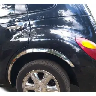 Extensions d'ailes (4 pcs, inox) Chrysler PT Cruiser 2000-2010 photo 4