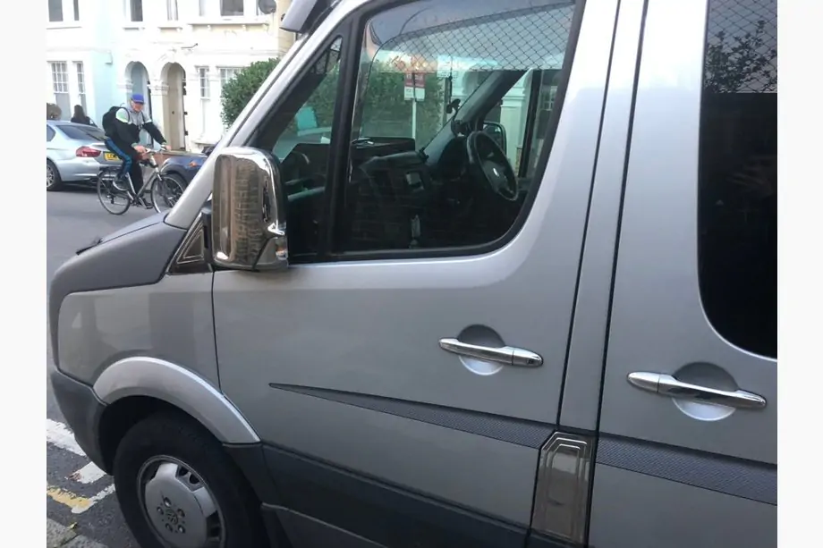 Mercedes Sprinter W906 2006–2018 Couvre-poignées de Porte Chromés (4 pcs, Acier Inoxydable) Photo 5