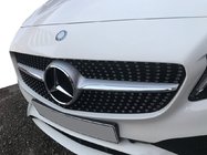 Mercedes C-class W205 2014-2021 Calandre Avant Diamond Silver (pour Avantgarde/AMG-Line/C43 AMG) 2014-2018, sans caméra photo 7
