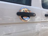 Volkswagen T5 Multivan 2003–2010 Couvre-Cuves de Poignées de Porte Chromés (Inox) OmsaLine - Acier inoxydable italien, 4 pcs photo 4