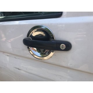 Coupelles Chromées pour Poignées de Porte