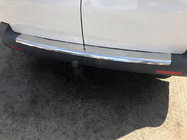 Volkswagen T5 2010-2015 Protection de pare-chocs arrière avec rebord (Carmos V1, acier inoxydable) photo 1