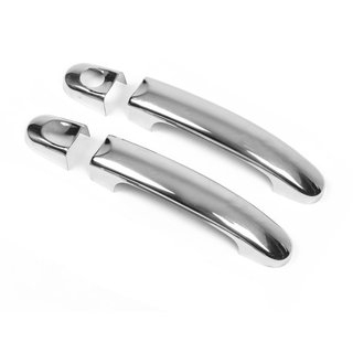 Couvre-poignées Chromés (2 pcs, Acier Inoxydable) photo 1