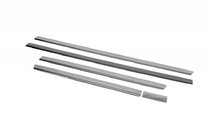 Volkswagen T5 Caravelle 2004-2010 Moulures de Portes (Acier Inoxydable, Chrome Noir) photo 3