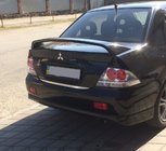 Mitsubishi Lancer 9 2004-2008 Baguette de coffre inox photo 1