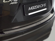 Mazda CX-5 2012-2017 Protection de pare-chocs arrière Natanika (inox) photo 1