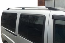 Fiat Doblo I 2001-2005 Barres de Toit Chromées Pieds en plastique photo 1