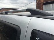 Fiat Doblo I 2001-2005 Barres de Toit Chromées Pieds en plastique photo 2