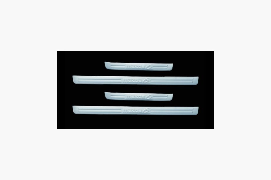 Mazda 6 2008-2012 Seuils de porte inox Carmos (4 pièces) Image