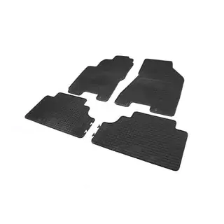 Tapis en caoutchouc (4 pcs, Polytep) Hyundai Tucson JM 2004- photo 1