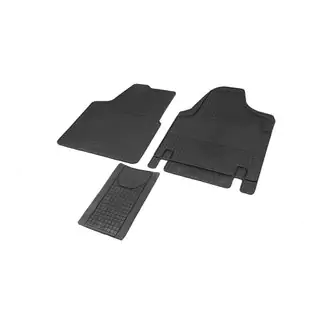 Tapis en caoutchouc (3 pcs, Polytep)