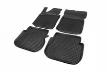 Volkswagen Caddy 2004-2010 Tapis en caoutchouc avec rebord (4 pcs, Polytep) photo 1