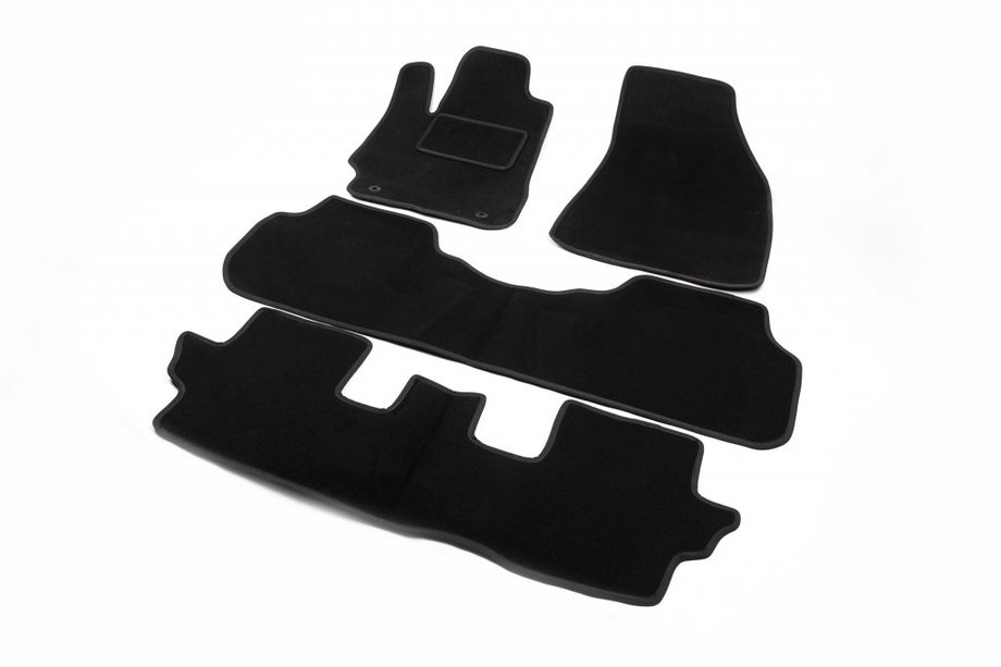 Toyota Highlander 2008-2013 Tapis de sol textile pour voiture Image