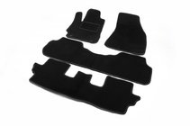 Toyota Highlander 2008-2013 Tapis de sol textile pour voiture photo 1