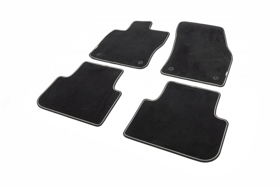 Volkswagen Tiguan 2016-2023 Tapis de sol textile intérieur (Original) Image