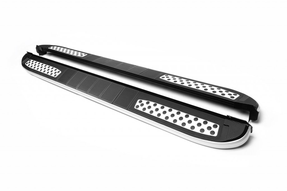 Renault Dokker 2013-2022 Marchepieds Latéraux Tayga V2 (2 pcs, Aluminium) Image