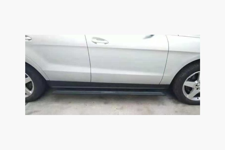 Mercedes GL/GLS class X166 2012-2019 Marchepieds latéraux avec mécanisme rétractable (2 pcs, aluminium) Photo 2