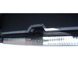 Protection de pare-chocs arrière inox (Omsa) Mercedes Vito W638 1996-2003 photo 1