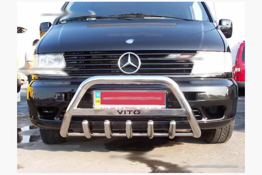 Mercedes Vito W638 1996-2003 Pare-buffle WT003/4 (Inox) Photo 9