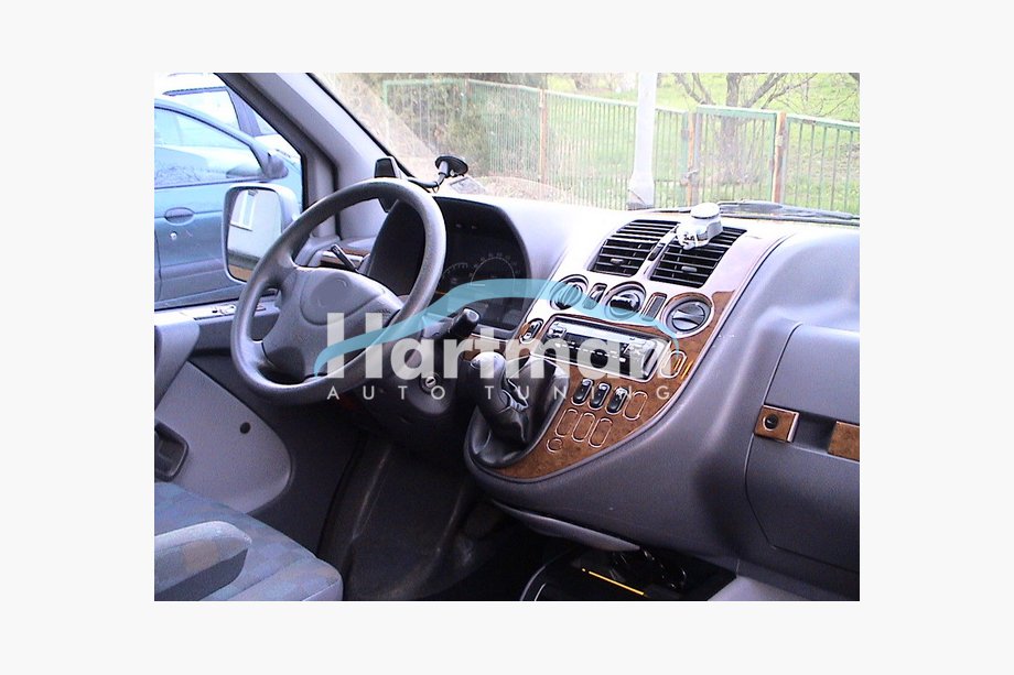 Mercedes Vito W638 1996-2003 Habillage de tableau de bord VIP (1999-2003) Noyer Photo 6