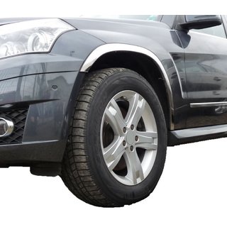 Entourages d'ailes inox (4 pcs) Mercedes GLK сlass X204 2008-2015 photo 1