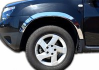 Renault Duster 2008–2017 Entourages d'ailes (4 pcs, acier inoxydable) photo 1