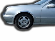 Mercedes CLK W208 1997-2002 Extensions d'ailes (4 pcs, inox) photo 1