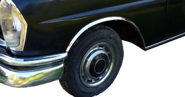 Mercedes W108 1965-1972 Entourages d'ailes inox (4 pcs) photo 1
