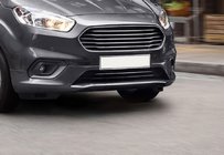 Ford Courier 2014-2023 Protection de Pare-chocs Arrière en Acier Inox OmsaLine (2018↗, 2 pcs) photo 1