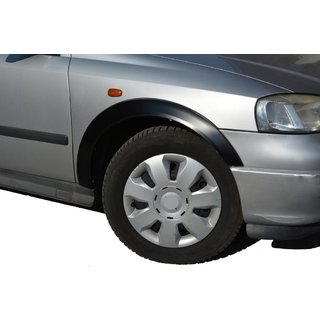 Extensions d'ailes (SD/HB) (4 pcs, noir) Opel Astra G classic 1998-2012 photo 2