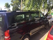 Mercedes Viano 2004-2014 Barres de toit noires Skyport (métal massif) photo 20