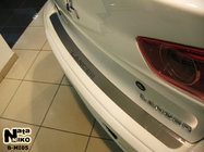 Mitsubishi Lancer X 2008- Protection de pare-chocs arrière sans rebord SD Nataniko (inox) photo 1