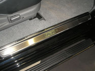 Mitsubishi Pajero Sport 1996-2007 Seuils de porte Natanko (inox) Standard - Bande Lohmann, 0,5 mm photo 1